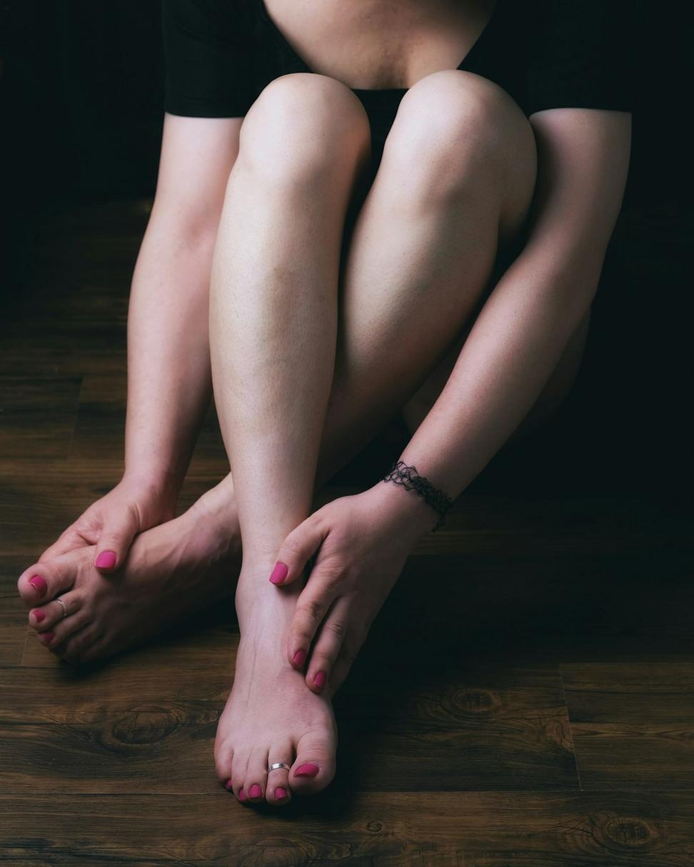 Reflexology treatment