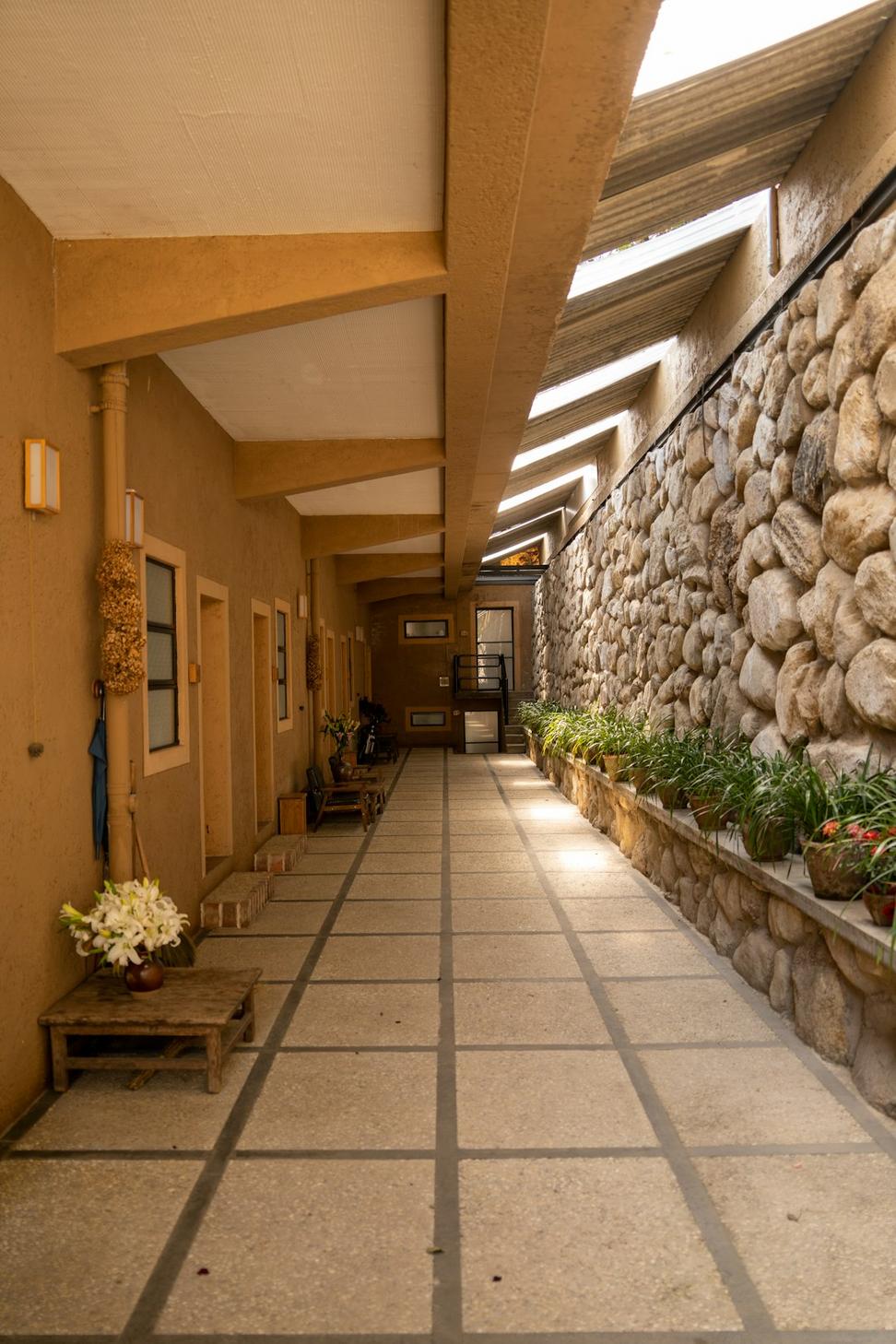 Spa treatment room