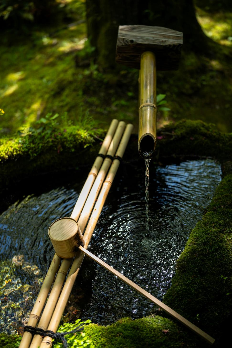 Tranquil spa setting